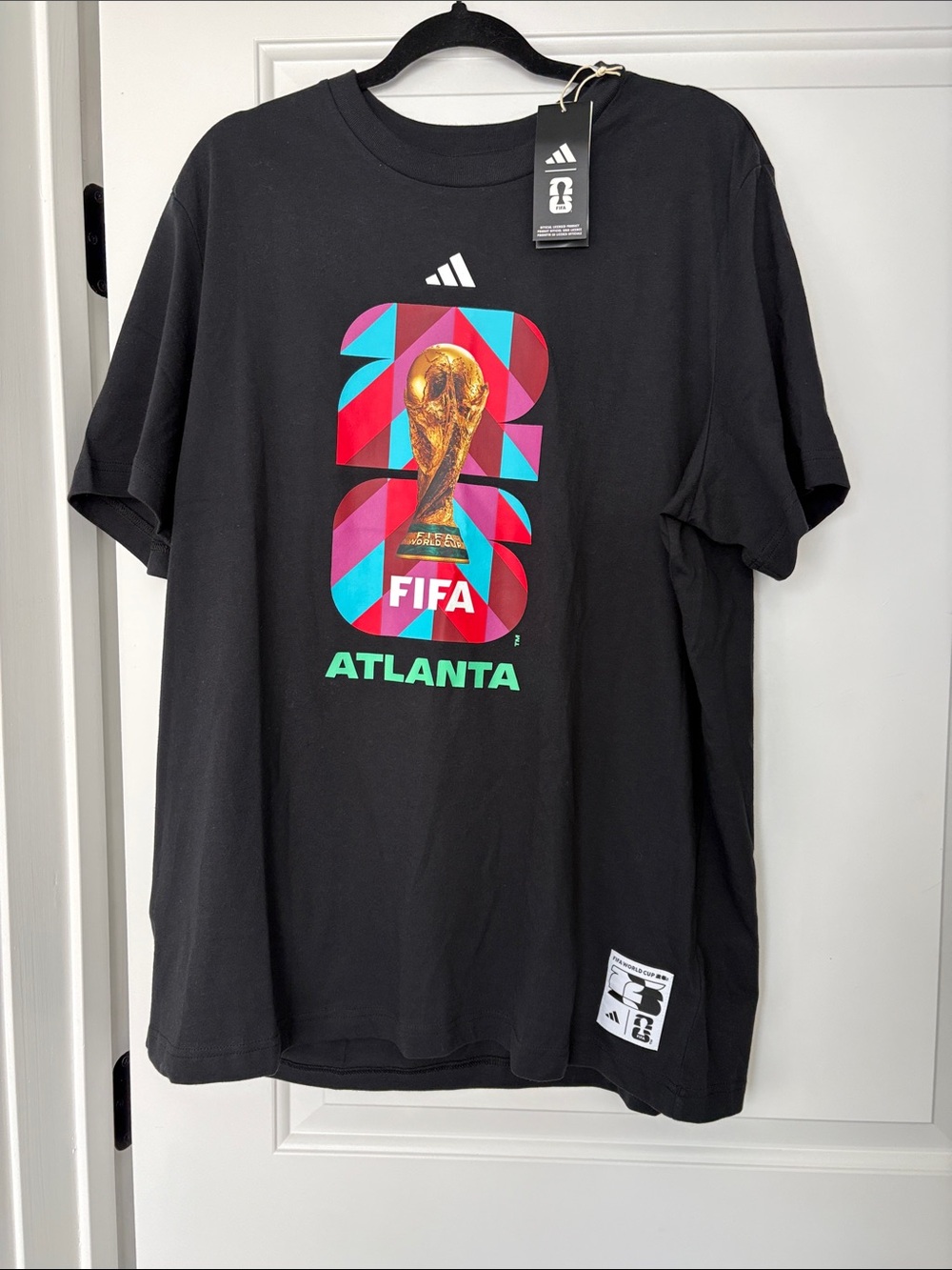 NWT adidas Black FIFA Atlanta World Cup 2026 Tee